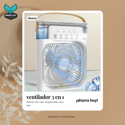 Ventilador MultiFunción UltraCool 3 en 1™ Ideal para esta temporada